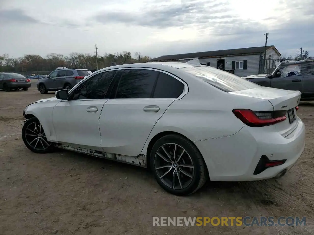 2 Фотография поврежденного автомобиля 3MW5R7J08L8B05959 BMW 3 SERIES 2020