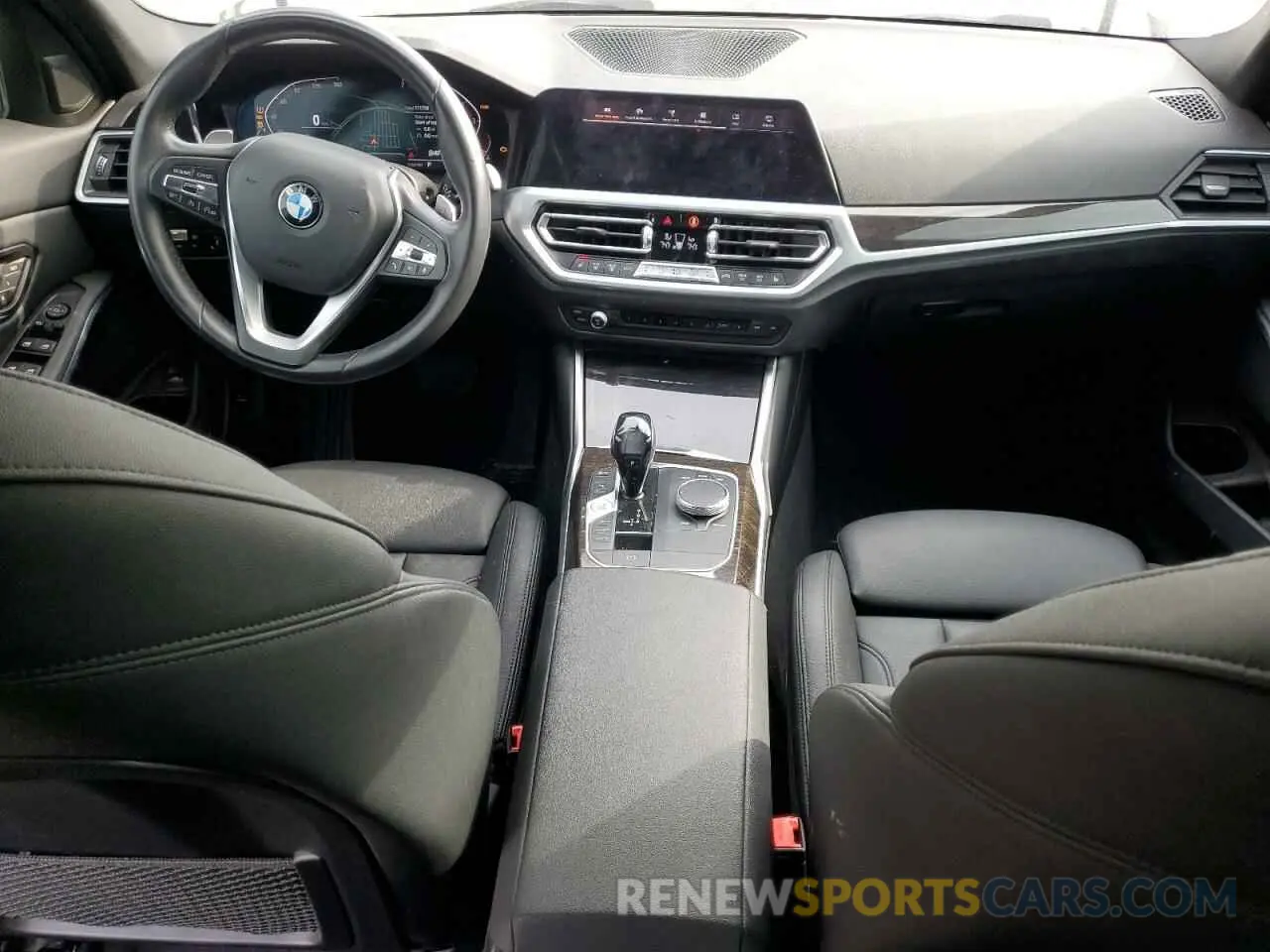 8 Фотография поврежденного автомобиля 3MW5R7J08L8B05959 BMW 3 SERIES 2020