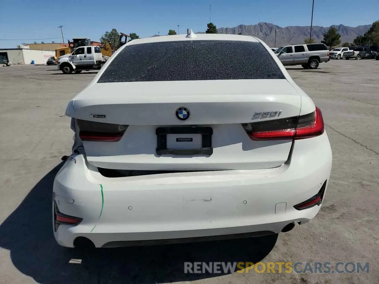 6 Фотография поврежденного автомобиля 3MW5R7J08L8B23331 BMW 3 SERIES 2020