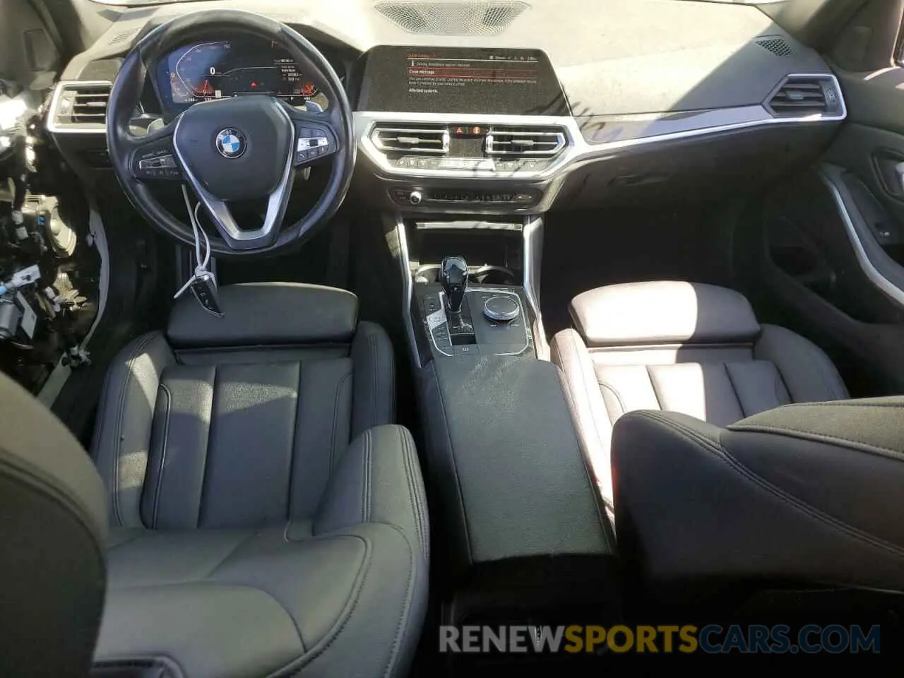 8 Фотография поврежденного автомобиля 3MW5R7J08L8B23331 BMW 3 SERIES 2020