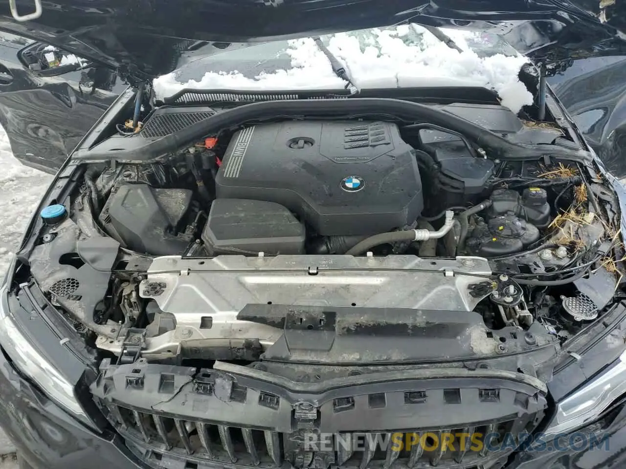 11 Фотография поврежденного автомобиля 3MW5R7J09L8B10216 BMW 3 SERIES 2020
