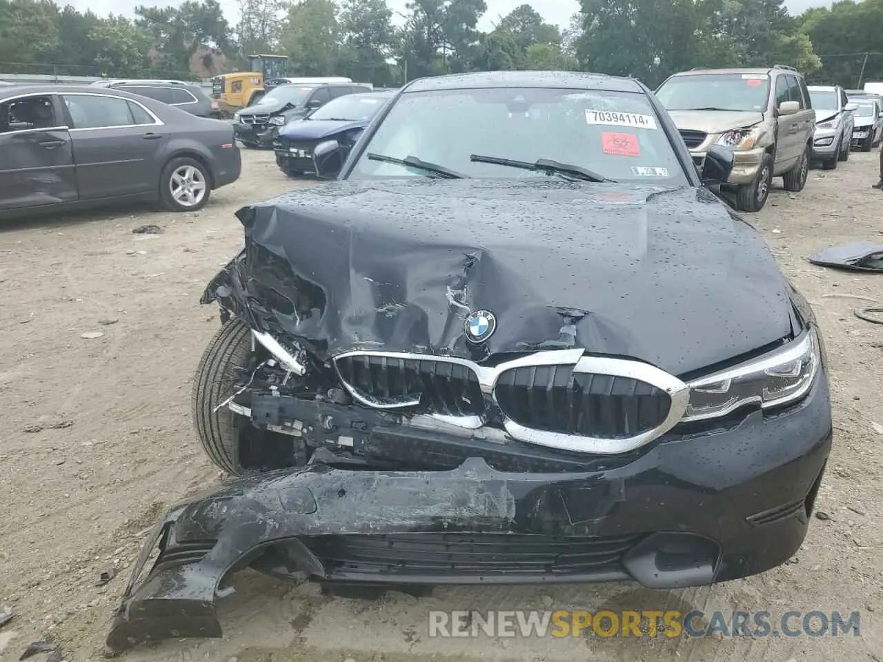 5 Photograph of a damaged car 3MW5R7J09L8B25475 BMW 3 SERIES 2020