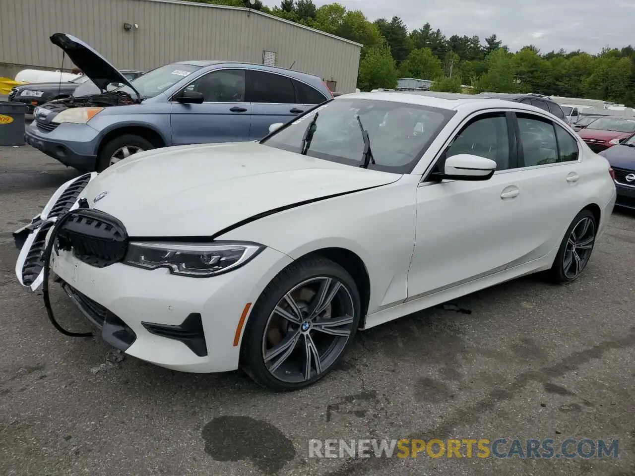1 Photograph of a damaged car 3MW5R7J0XL8B06319 BMW 3 SERIES 2020