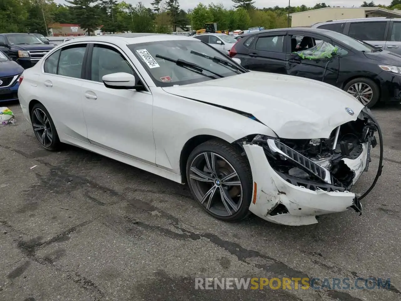 4 Photograph of a damaged car 3MW5R7J0XL8B06319 BMW 3 SERIES 2020