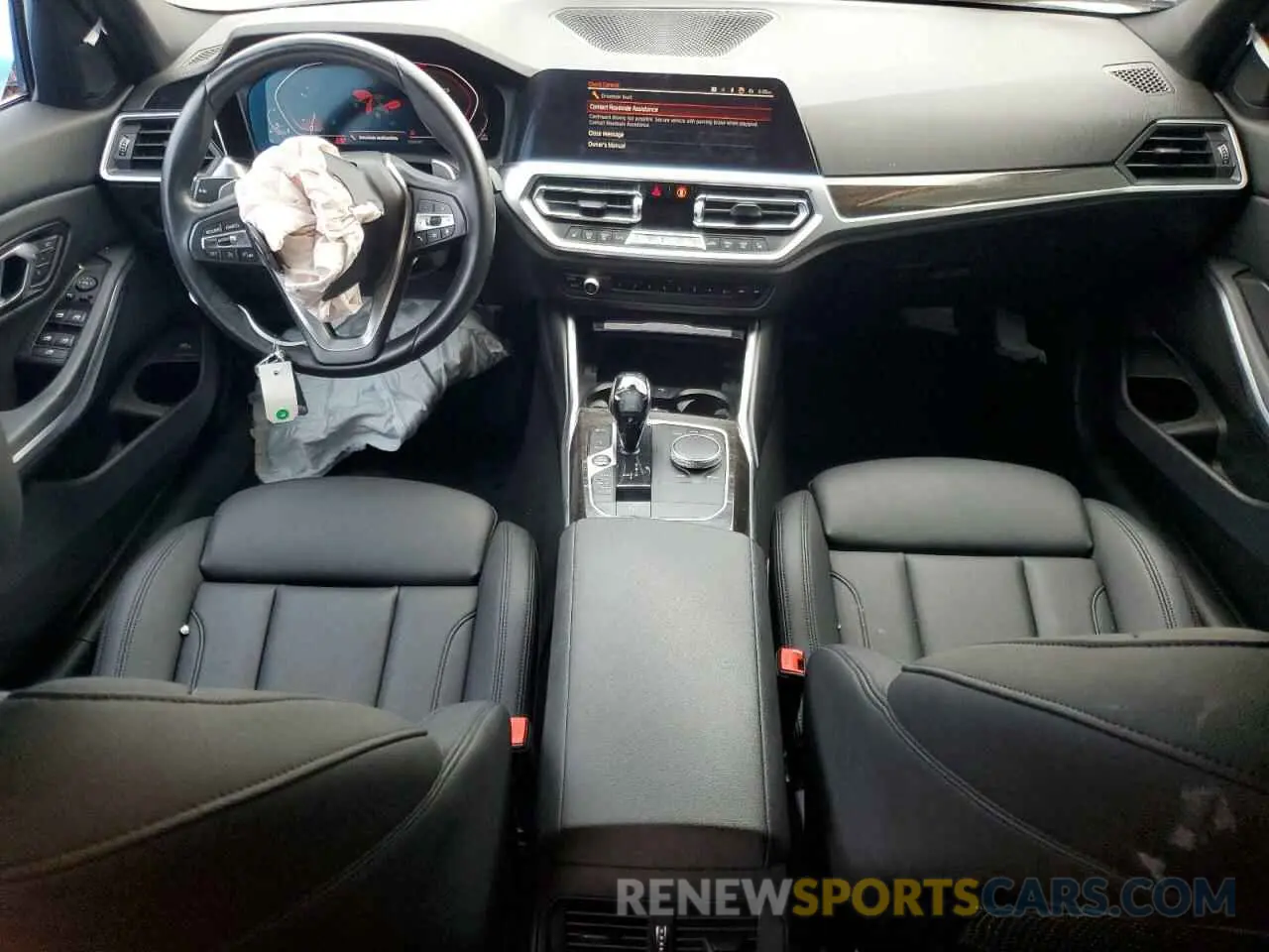 8 Фотография поврежденного автомобиля 3MW5R7J0XL8B24142 BMW 3 SERIES 2020