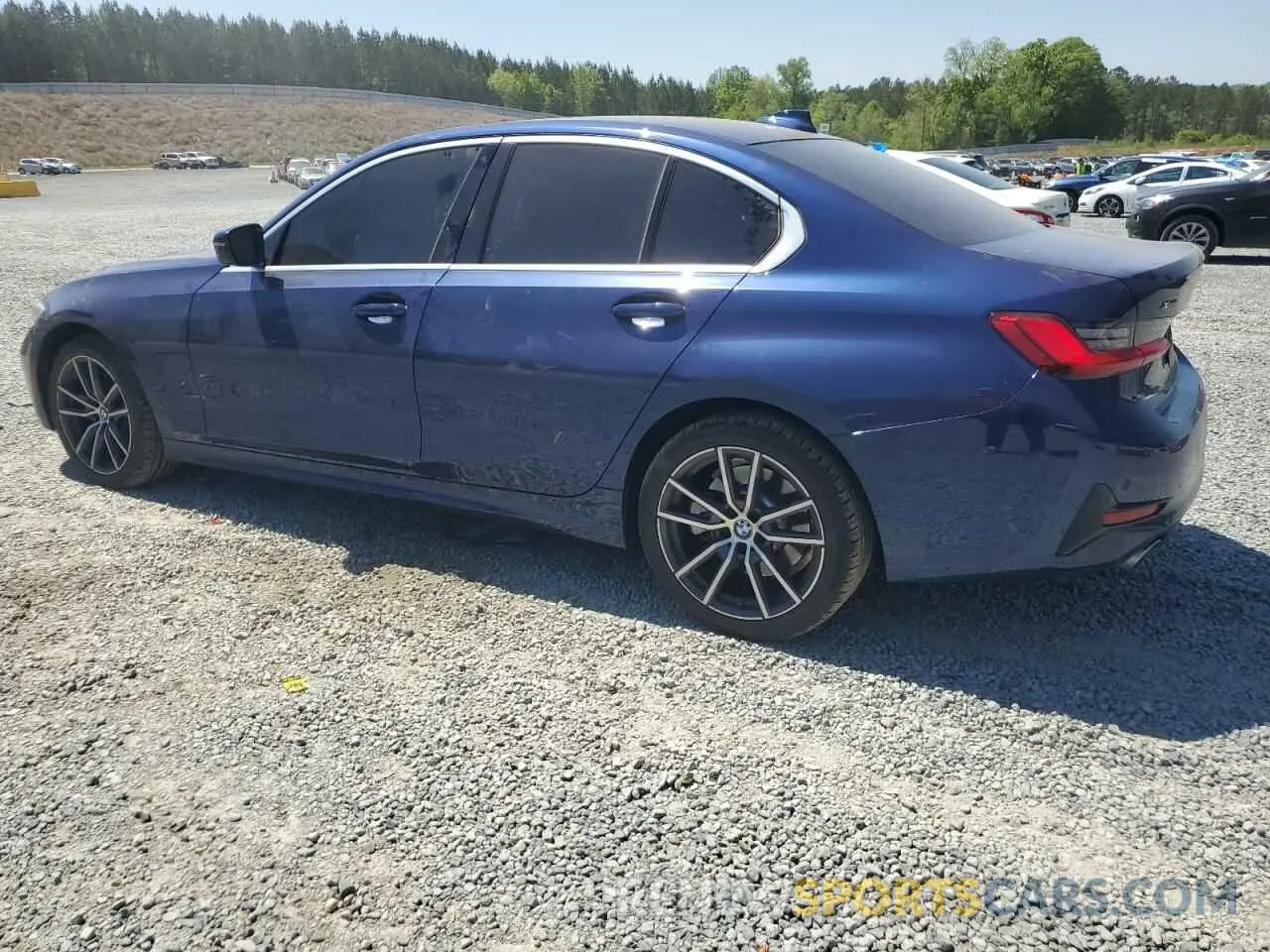 2 Photograph of a damaged car 3MW5R7J0XL8B32662 BMW 3 SERIES 2020