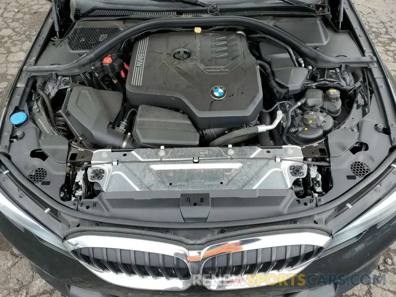 11 Фотография поврежденного автомобиля 3MW5R7J0XL8B33536 BMW 3 SERIES 2020