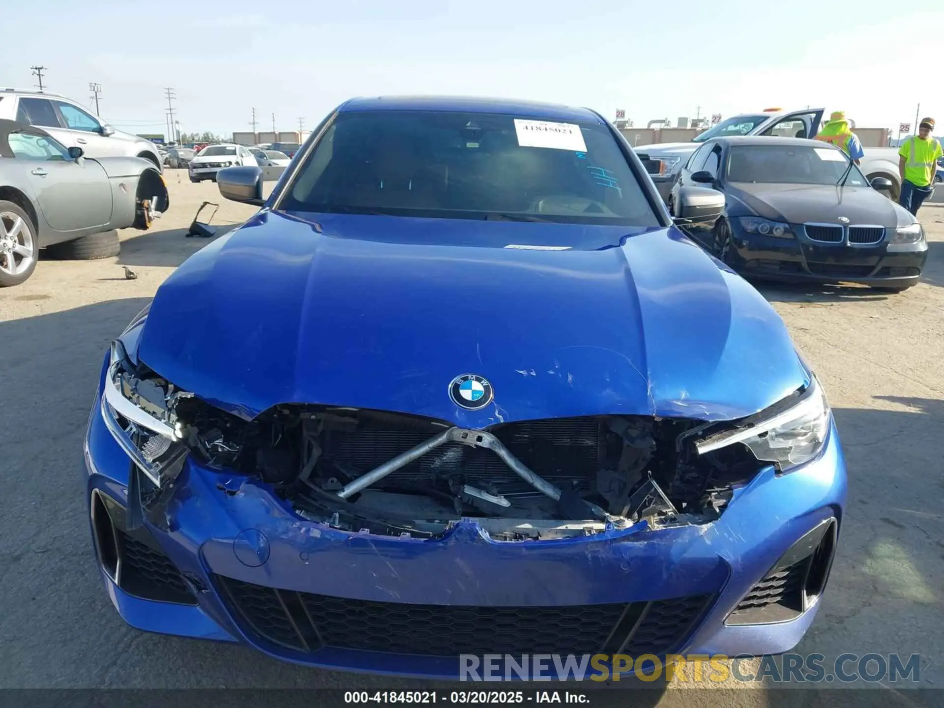 12 Photograph of a damaged car 3MW5U7J03L8B27267 BMW 3 SERIES 2020