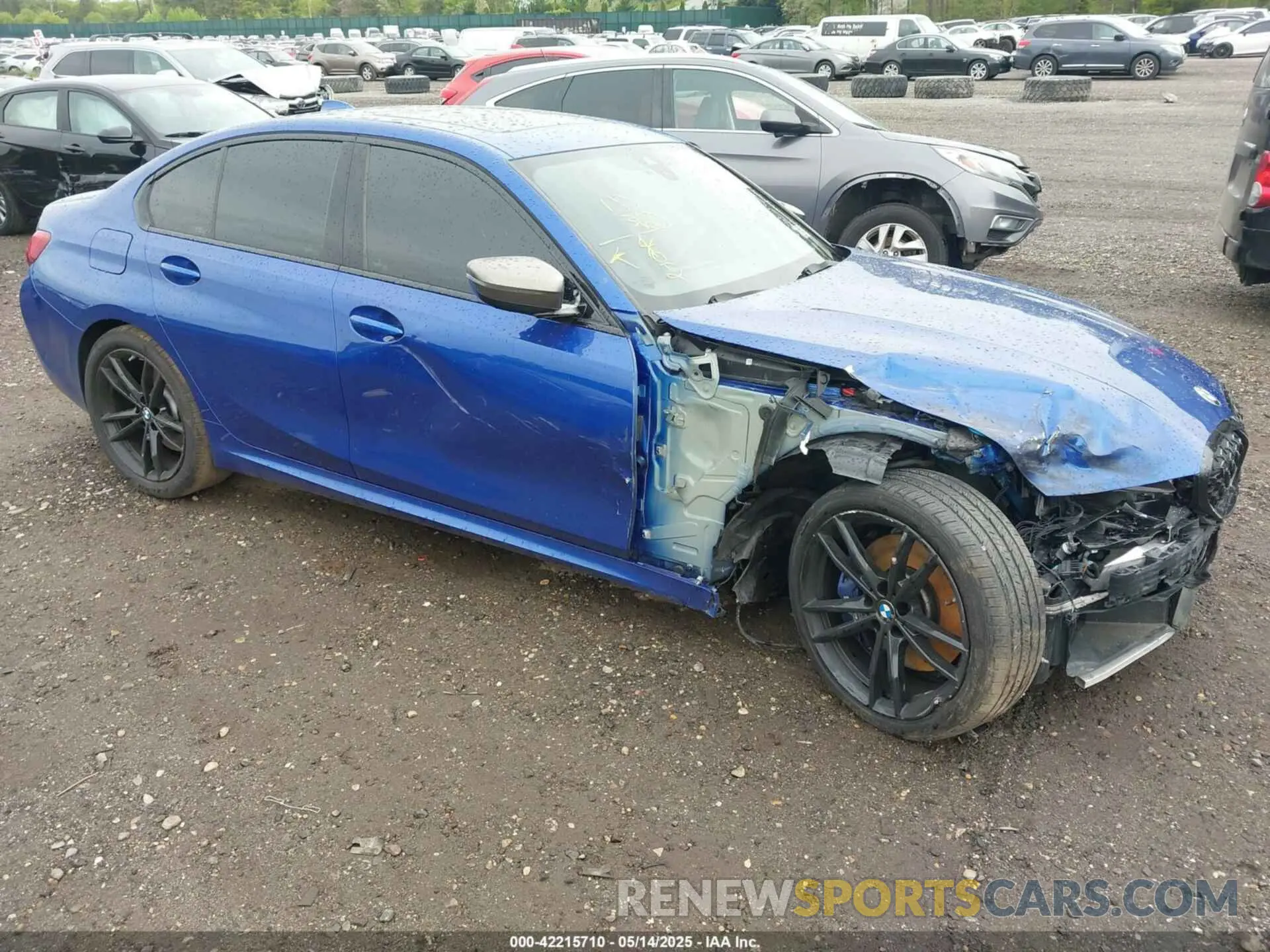 1 Photograph of a damaged car 3MW5U7J07L8B27255 BMW 3 SERIES 2020