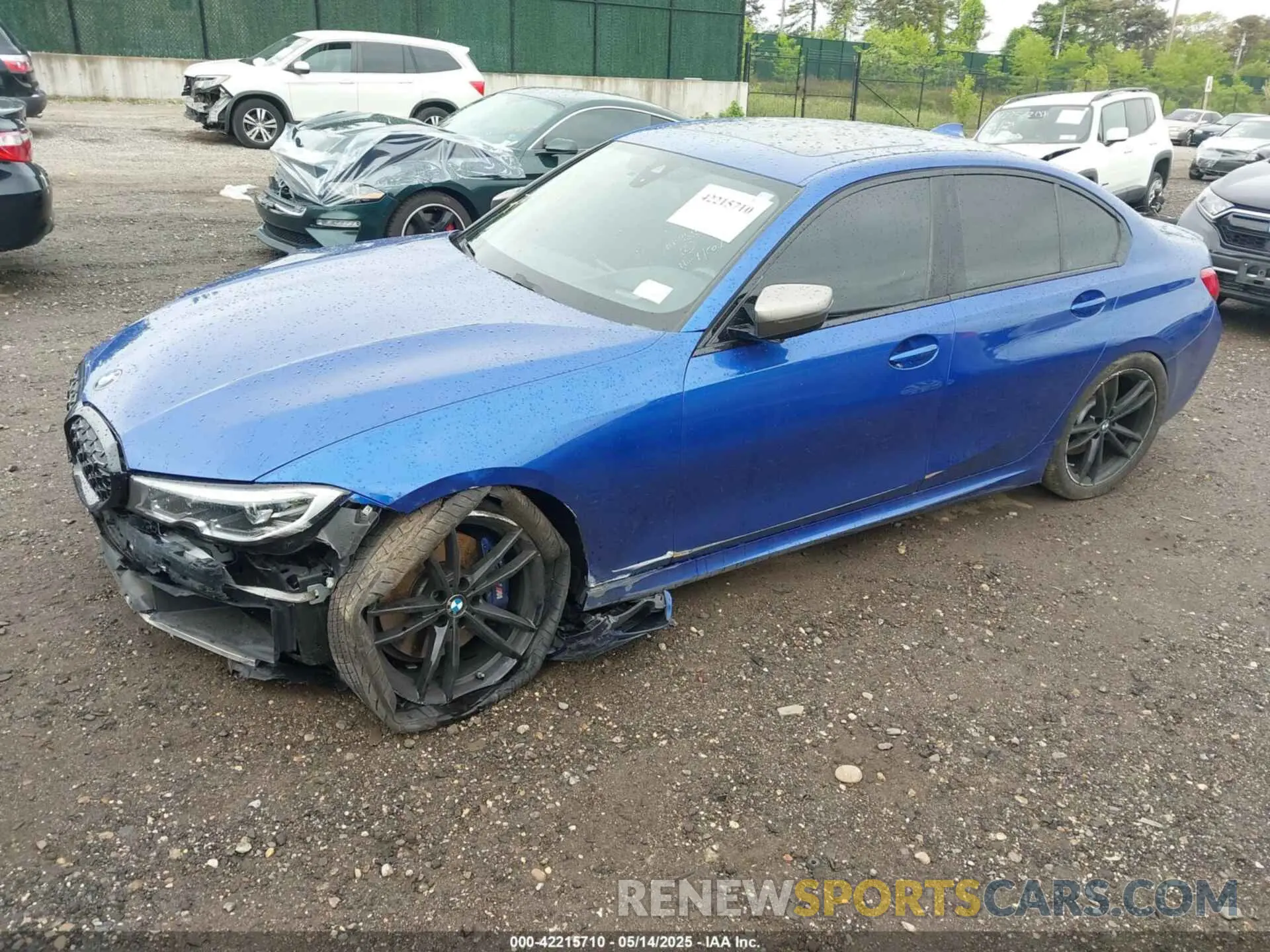 2 Photograph of a damaged car 3MW5U7J07L8B27255 BMW 3 SERIES 2020