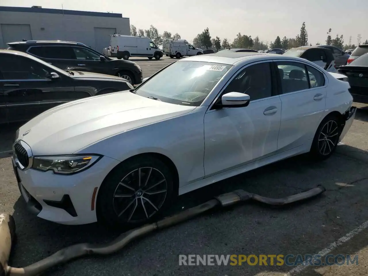 1 Фотография поврежденного автомобиля WBA5R1C01LFH42423 BMW 3 SERIES 2020