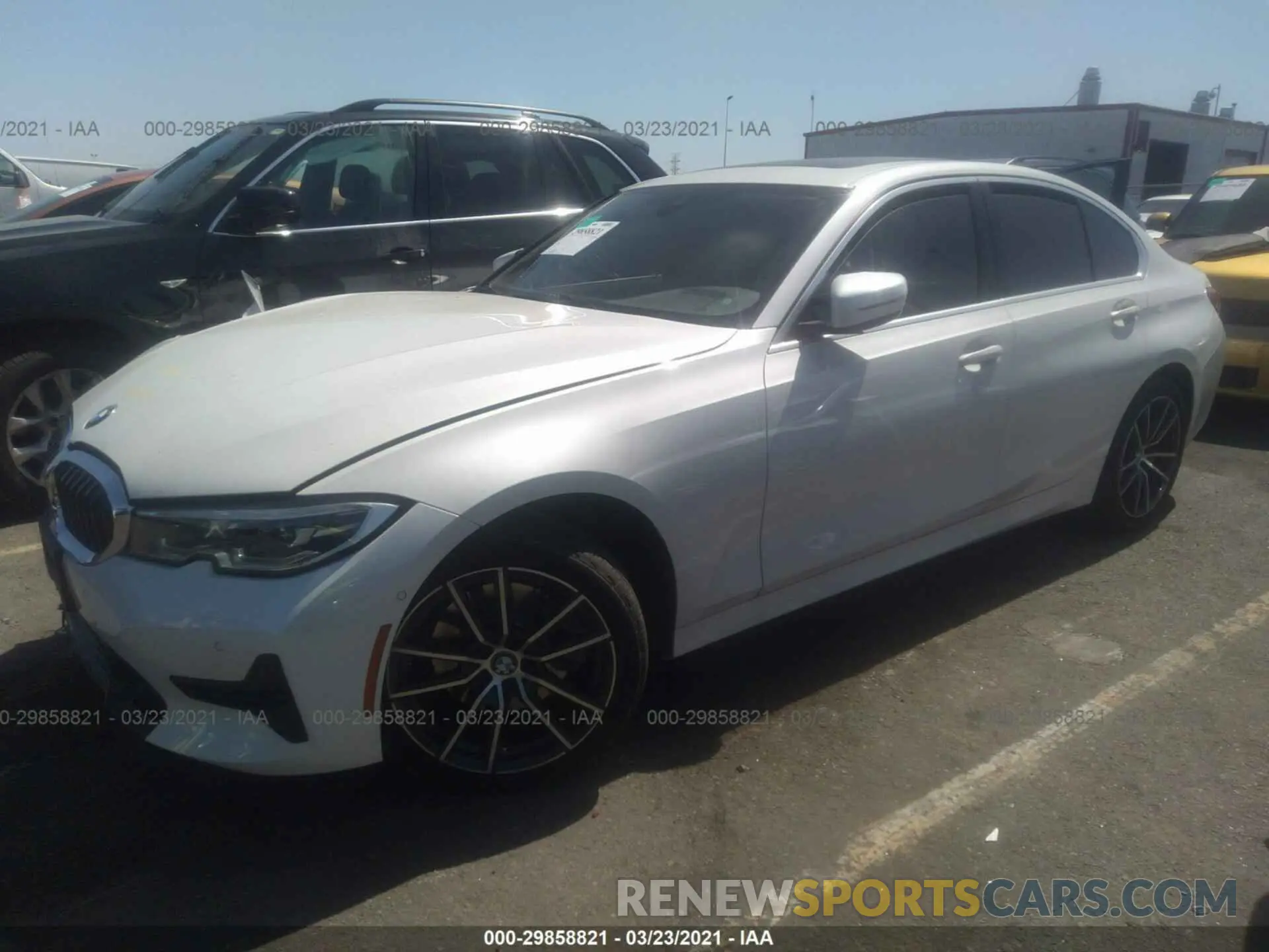 2 Photograph of a damaged car WBA5R1C02LFH50403 BMW 3 SERIES 2020