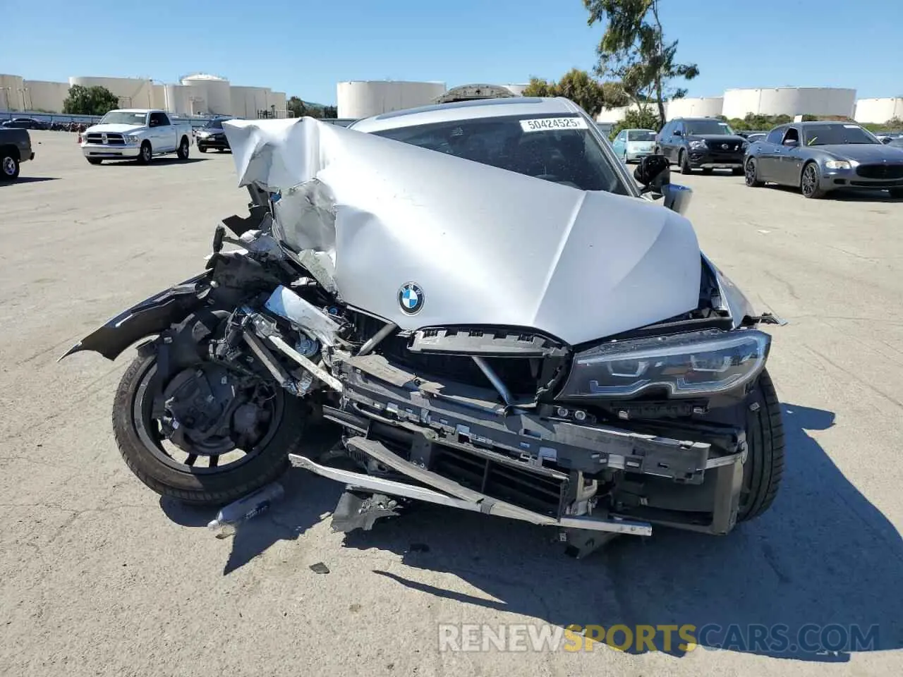 5 Photograph of a damaged car WBA5R1C03LFH45808 BMW 3 SERIES 2020