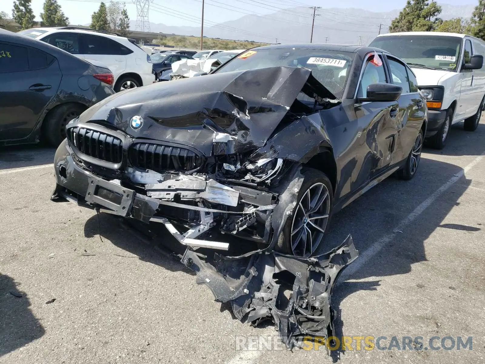 2 Photograph of a damaged car WBA5R1C06LFH43521 BMW 3 SERIES 2020