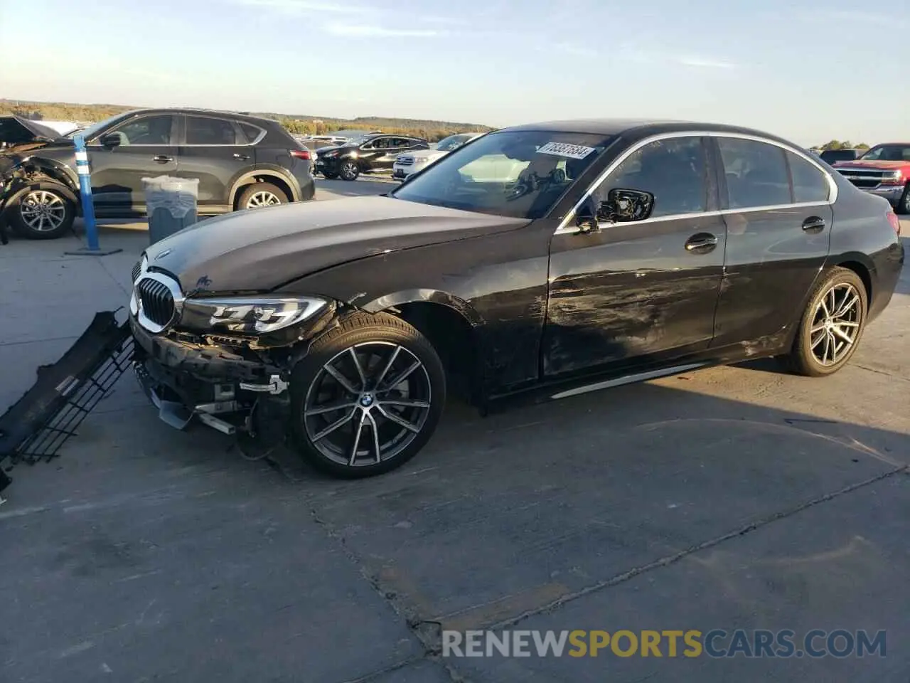 1 Фотография поврежденного автомобиля WBA5R1C07LFH34584 BMW 3 SERIES 2020