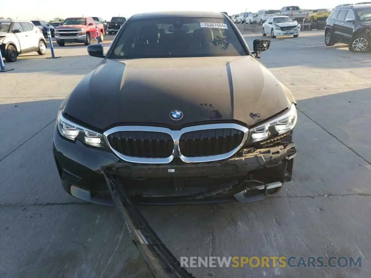 5 Фотография поврежденного автомобиля WBA5R1C07LFH34584 BMW 3 SERIES 2020