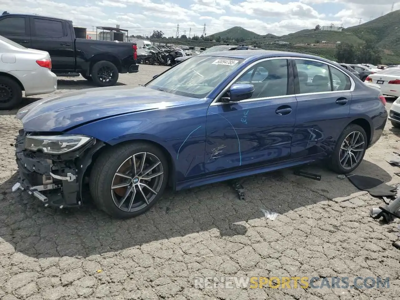 1 Фотография поврежденного автомобиля WBA5R1C08LFH41897 BMW 3 SERIES 2020