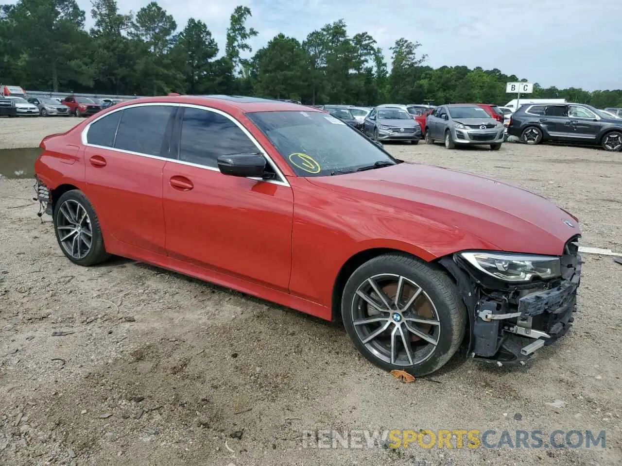 4 Photograph of a damaged car WBA5R1C09LFH84841 BMW 3 SERIES 2020