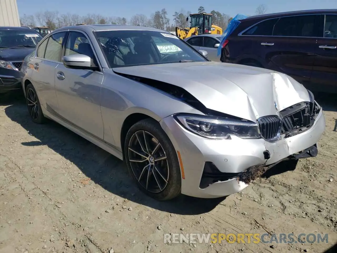1 Photograph of a damaged car WBA5R7C00LFH83080 BMW 3 SERIES 2020