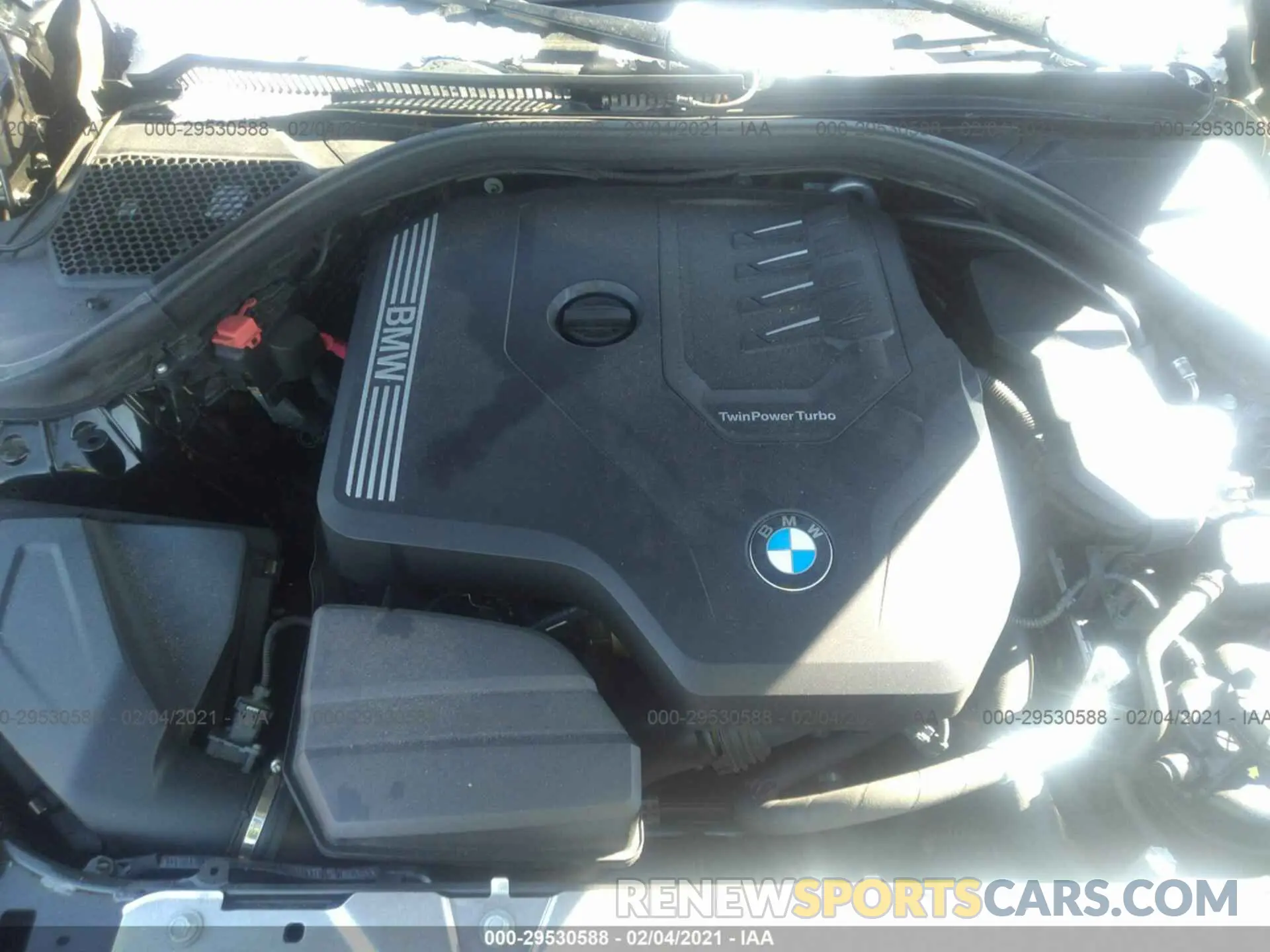 10 Photograph of a damaged car WBA5R7C05LFH47997 BMW 3 SERIES 2020
