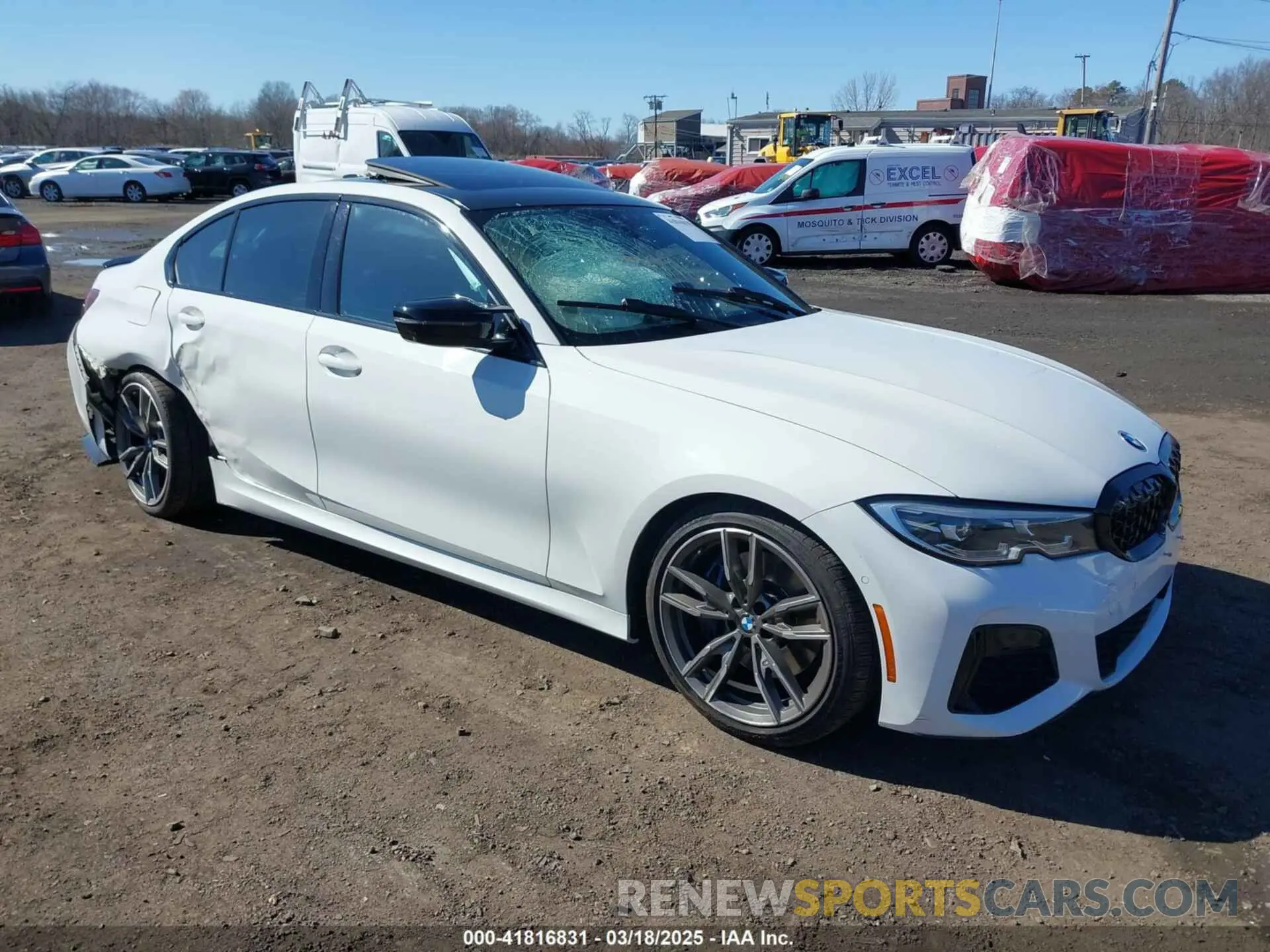 1 Photograph of a damaged car WBA5U7C02LA234487 BMW 3 SERIES 2020