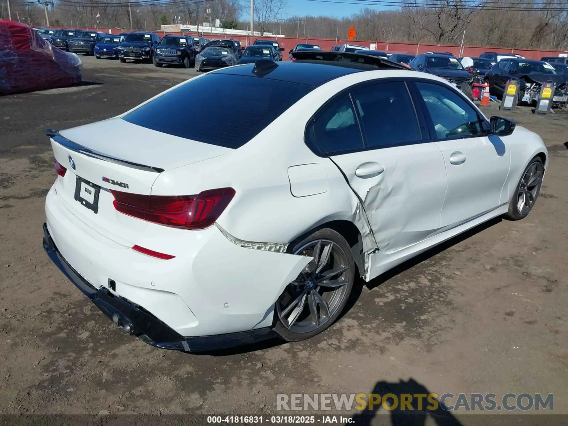 4 Photograph of a damaged car WBA5U7C02LA234487 BMW 3 SERIES 2020