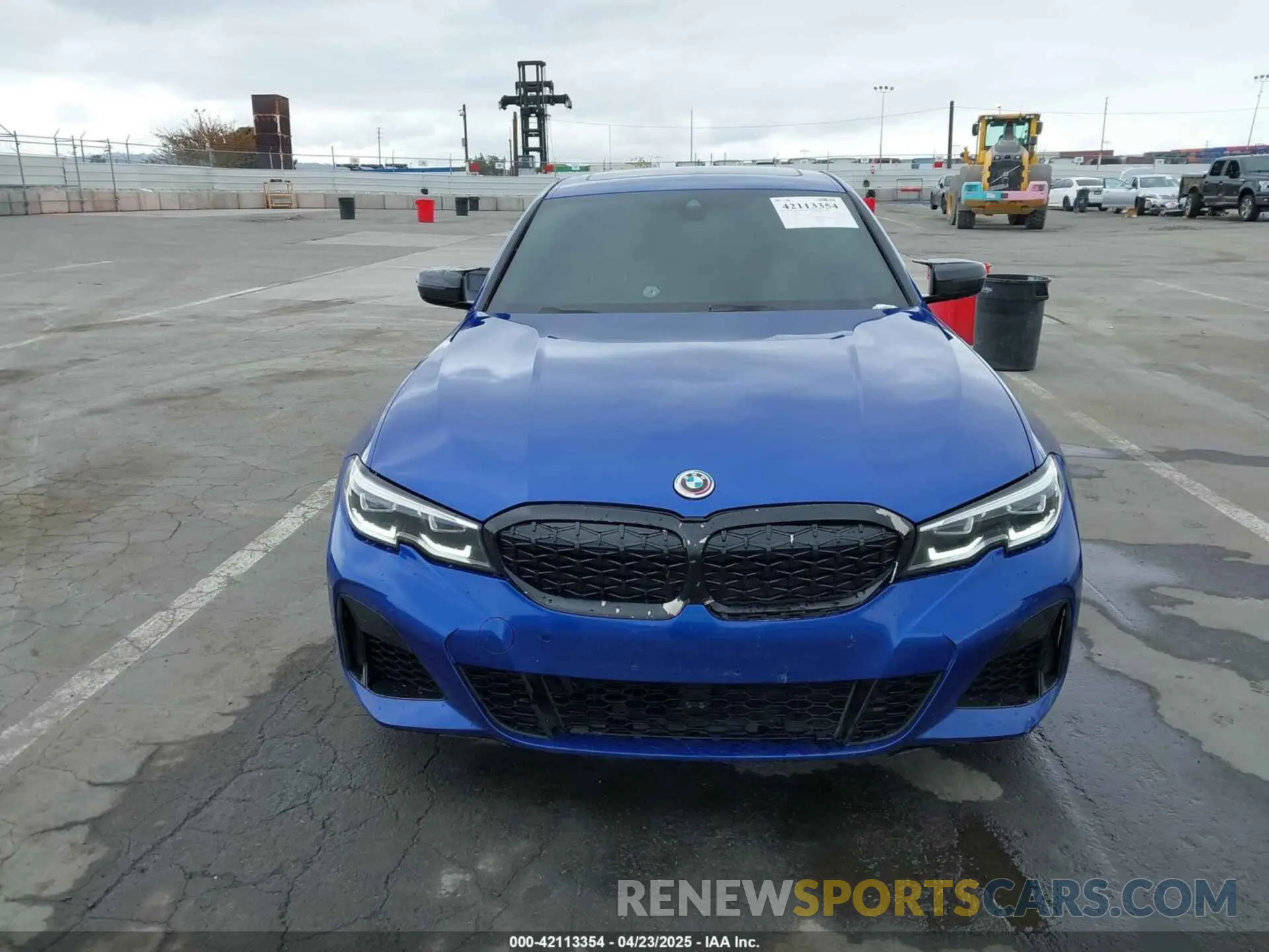 12 Фотография поврежденного автомобиля WBA5U7C05LAF54180 BMW 3 SERIES 2020