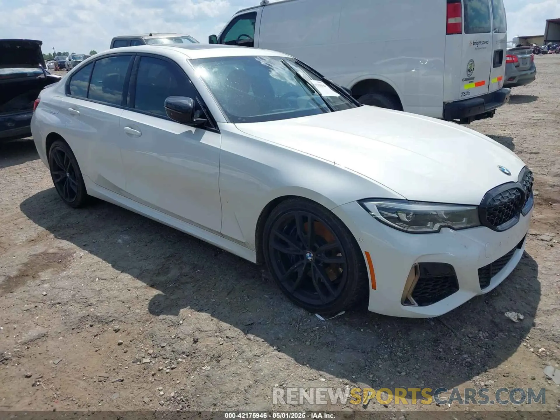 1 Фотография поврежденного автомобиля WBA5U7C06LA232418 BMW 3 SERIES 2020