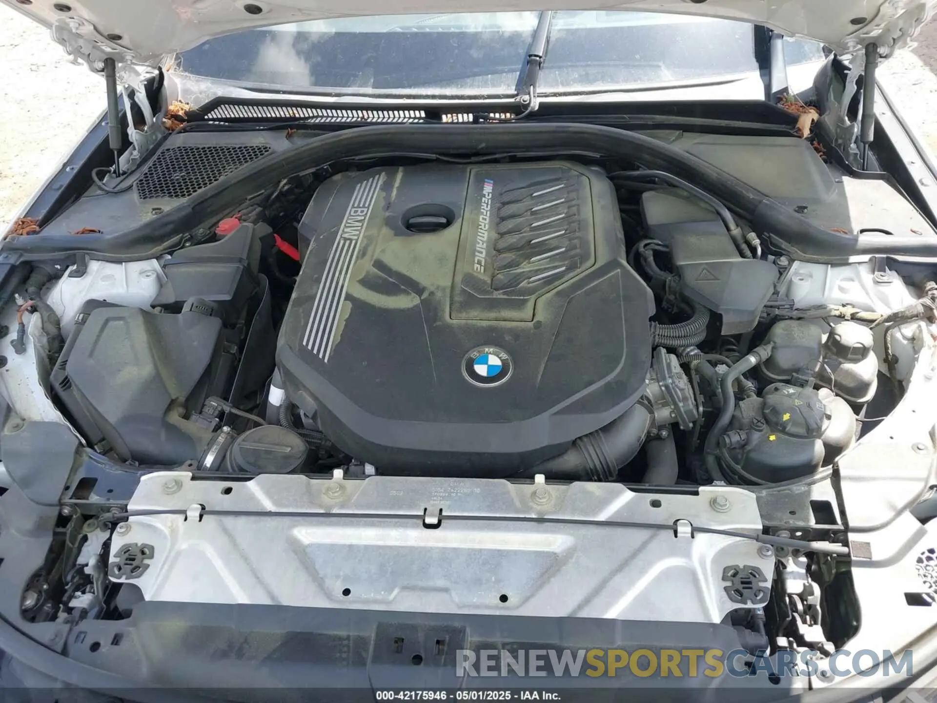 10 Фотография поврежденного автомобиля WBA5U7C06LA232418 BMW 3 SERIES 2020
