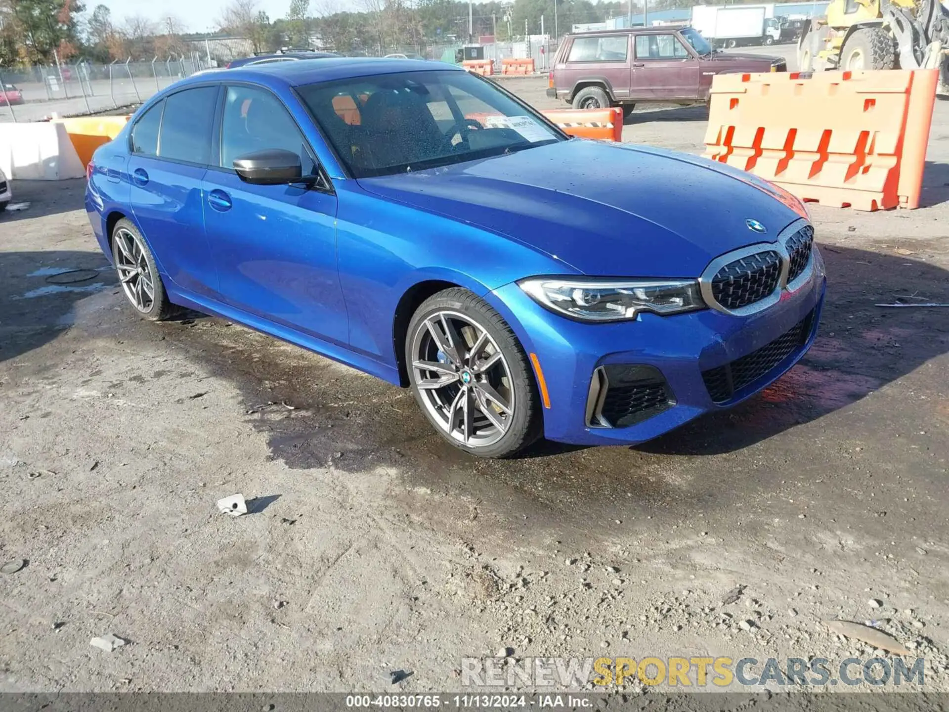 1 Фотография поврежденного автомобиля WBA5U9C04LFH24947 BMW 3 SERIES 2020