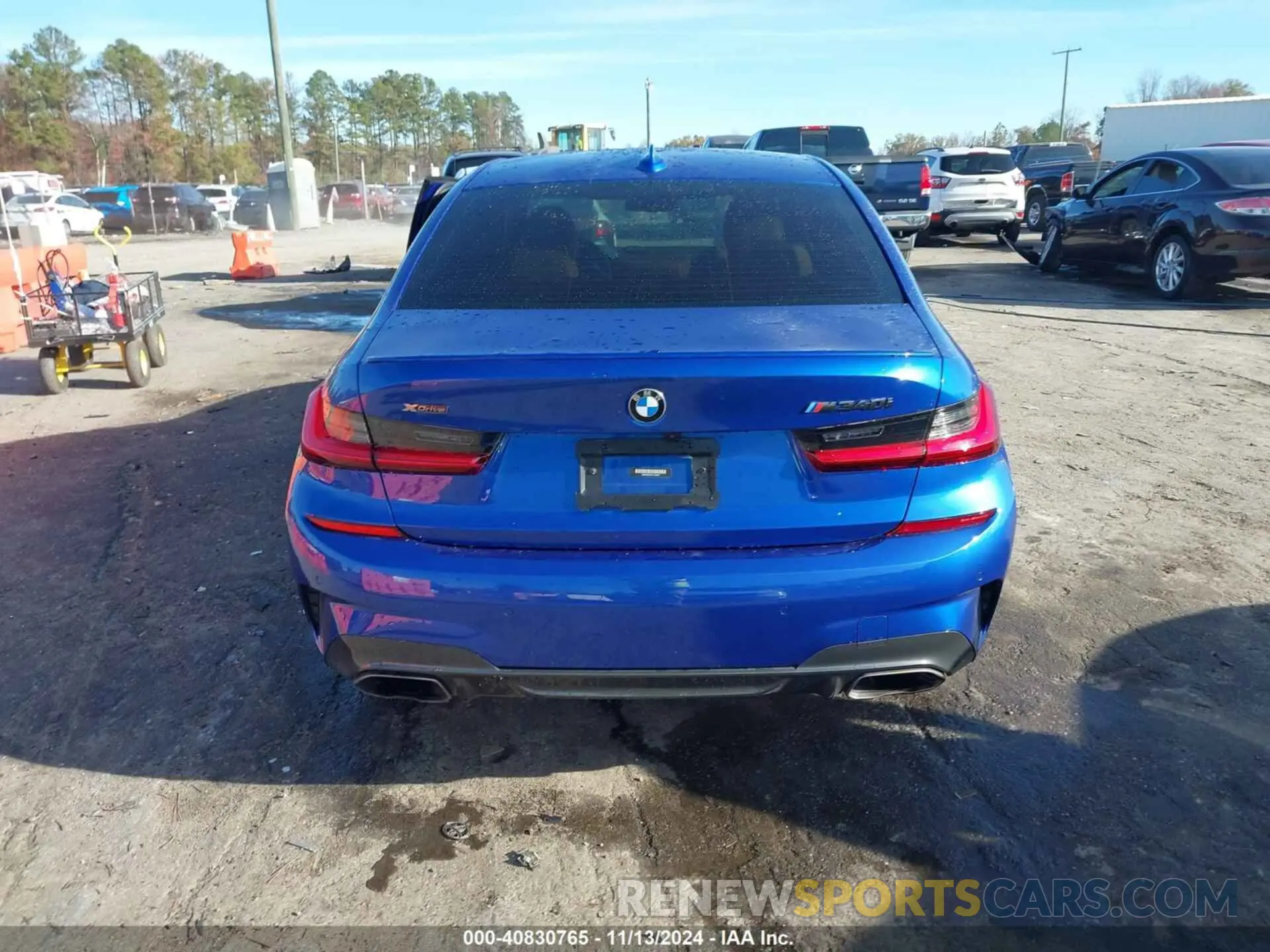 16 Фотография поврежденного автомобиля WBA5U9C04LFH24947 BMW 3 SERIES 2020