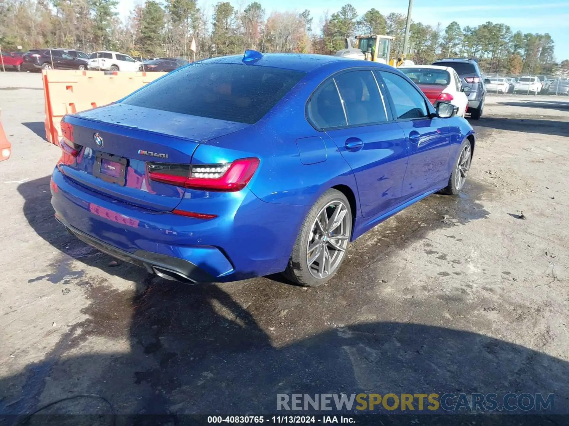 4 Фотография поврежденного автомобиля WBA5U9C04LFH24947 BMW 3 SERIES 2020