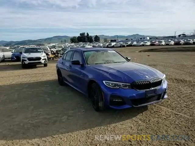 10 Photograph of a damaged car 3MW5P7J00M8B77911 BMW 3 SERIES 2021