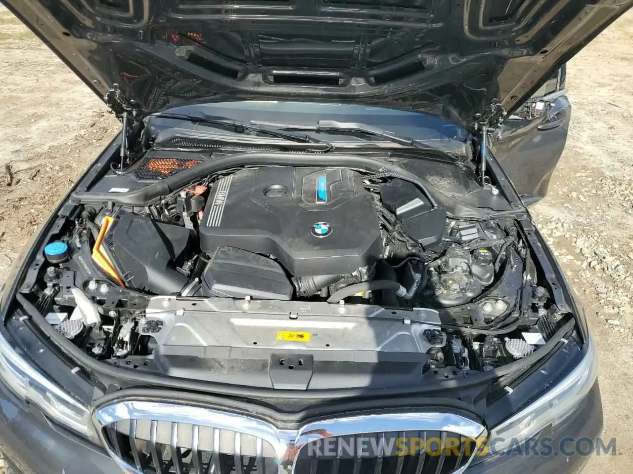 11 Photograph of a damaged car 3MW5P7J02M8B72919 BMW 3 SERIES 2021