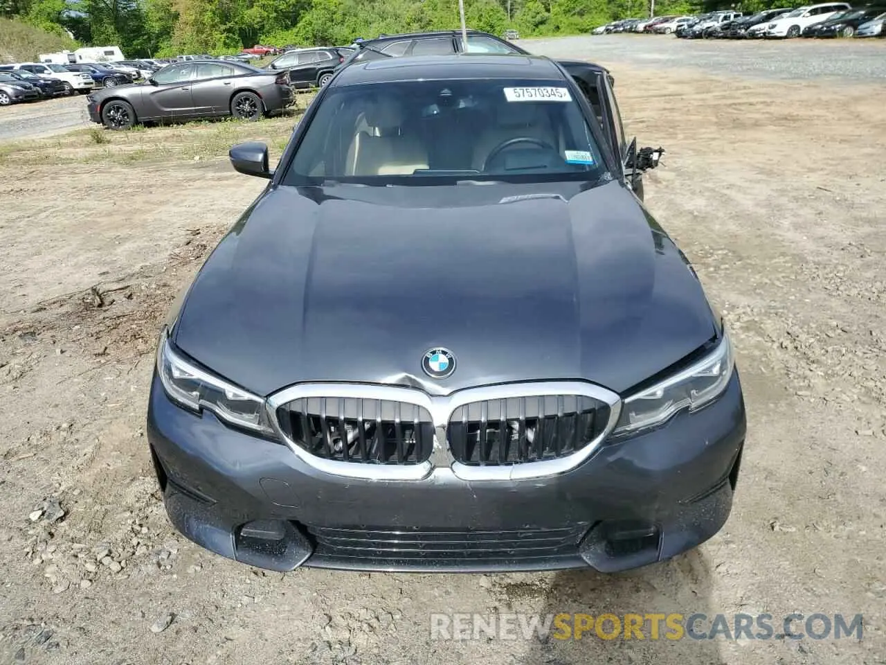 5 Photograph of a damaged car 3MW5P7J02M8B72919 BMW 3 SERIES 2021