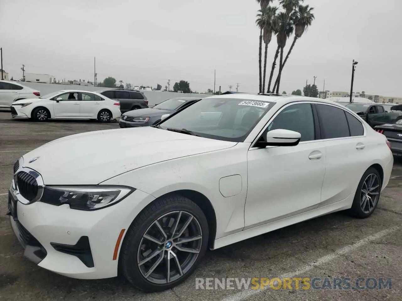 1 Фотография поврежденного автомобиля 3MW5P7J02M8B86870 BMW 3 SERIES 2021