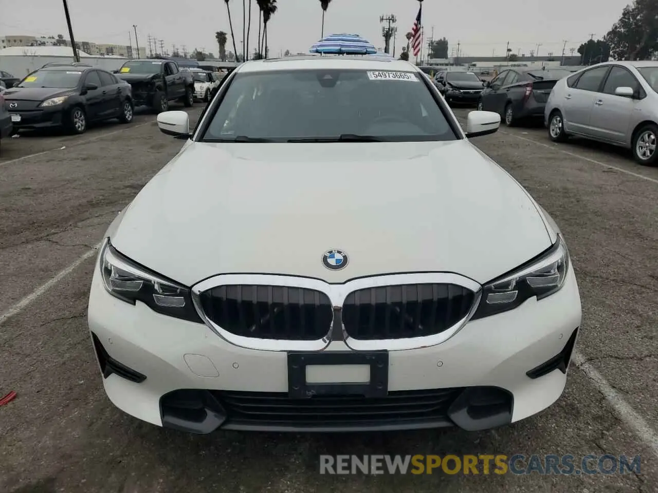 5 Фотография поврежденного автомобиля 3MW5P7J02M8B86870 BMW 3 SERIES 2021