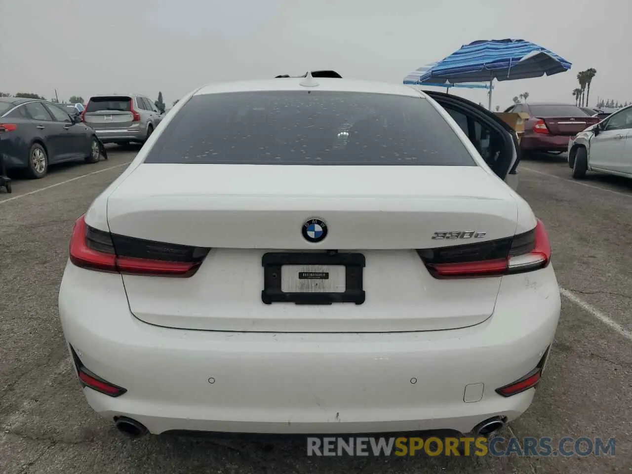 6 Фотография поврежденного автомобиля 3MW5P7J02M8B86870 BMW 3 SERIES 2021