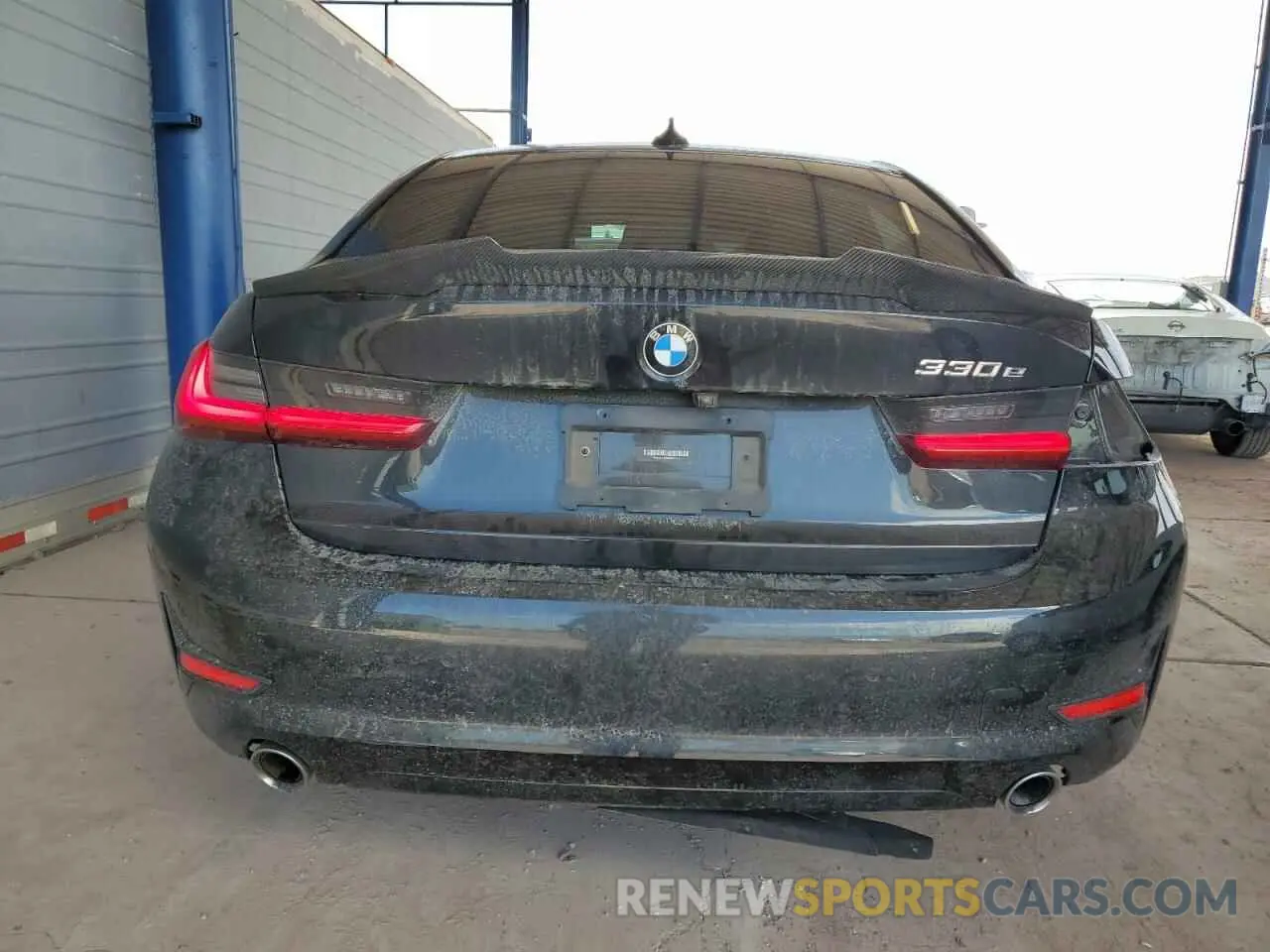 6 Фотография поврежденного автомобиля 3MW5P7J08M8B54313 BMW 3 SERIES 2021