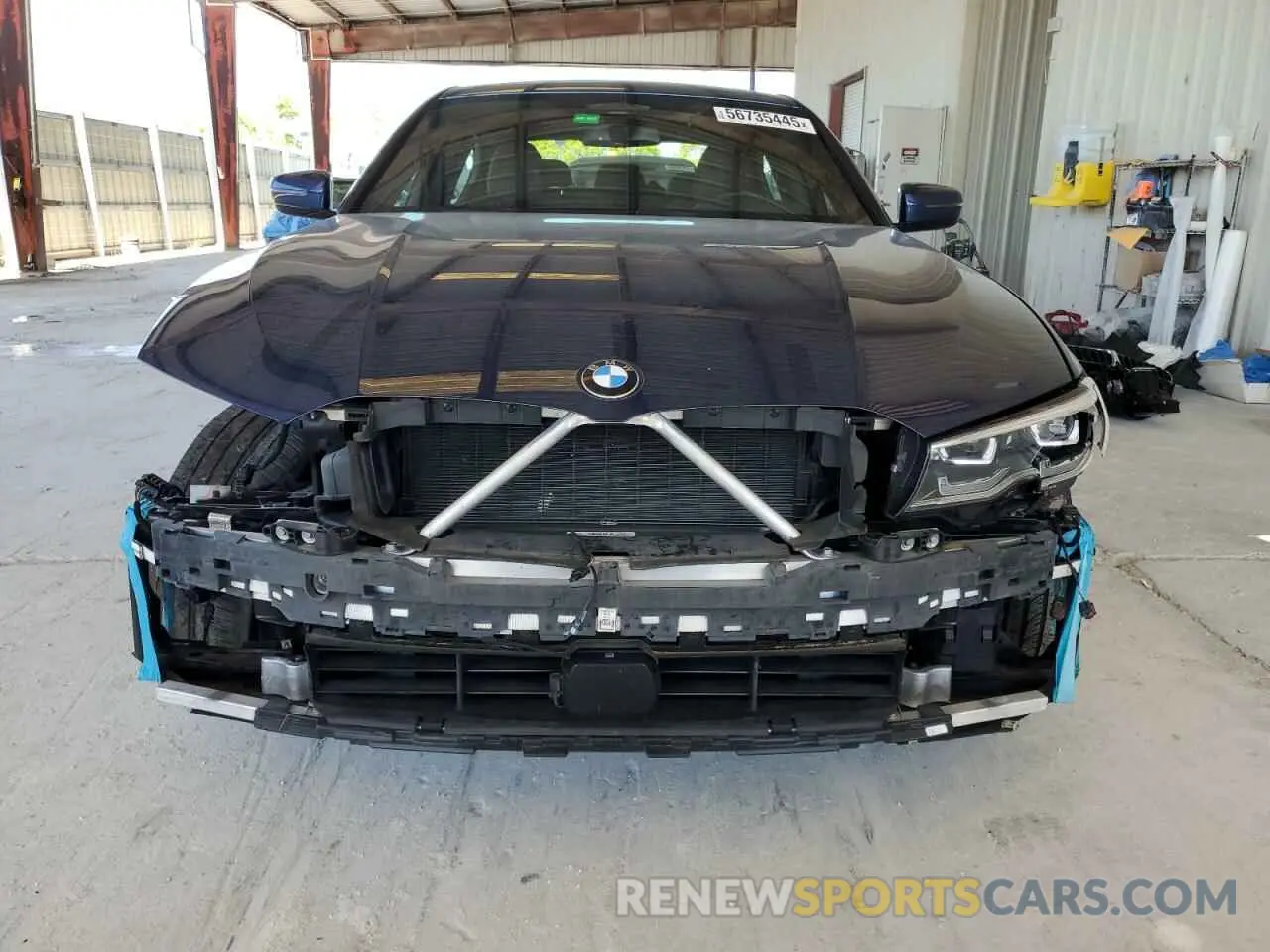 5 Photograph of a damaged car 3MW5P9J04M8B87501 BMW 3 SERIES 2021