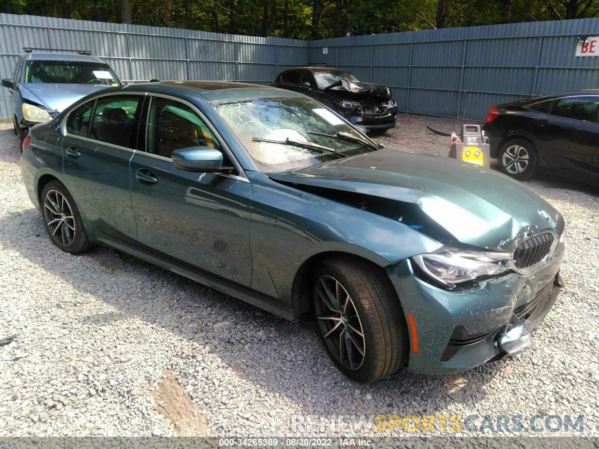 1 Фотография поврежденного автомобиля 3MW5P9J07M8C06767 BMW 3 SERIES 2021