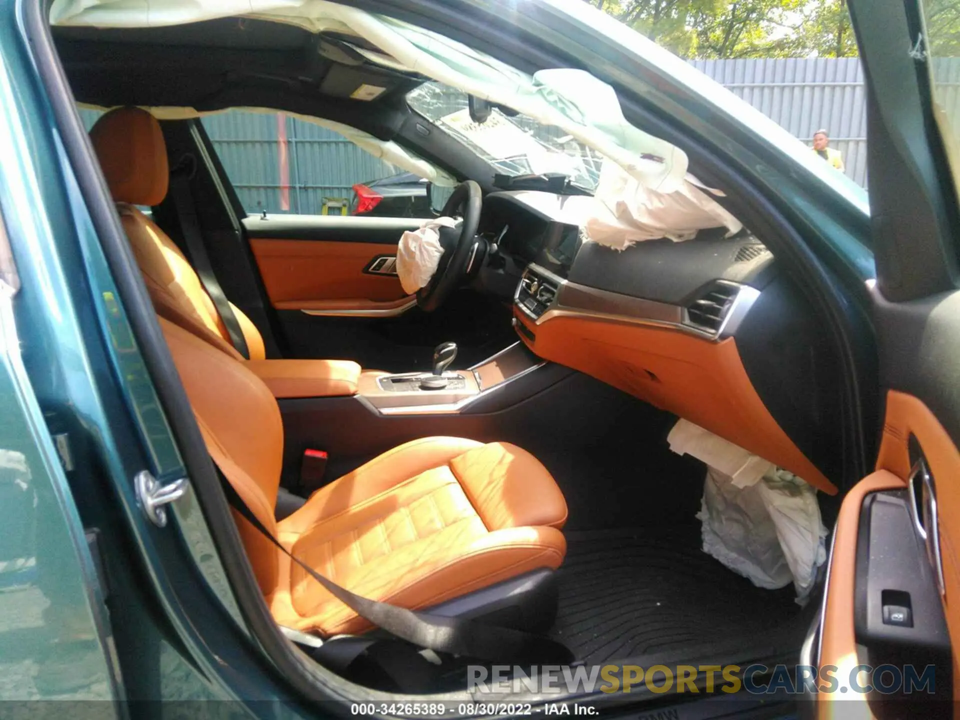 5 Фотография поврежденного автомобиля 3MW5P9J07M8C06767 BMW 3 SERIES 2021