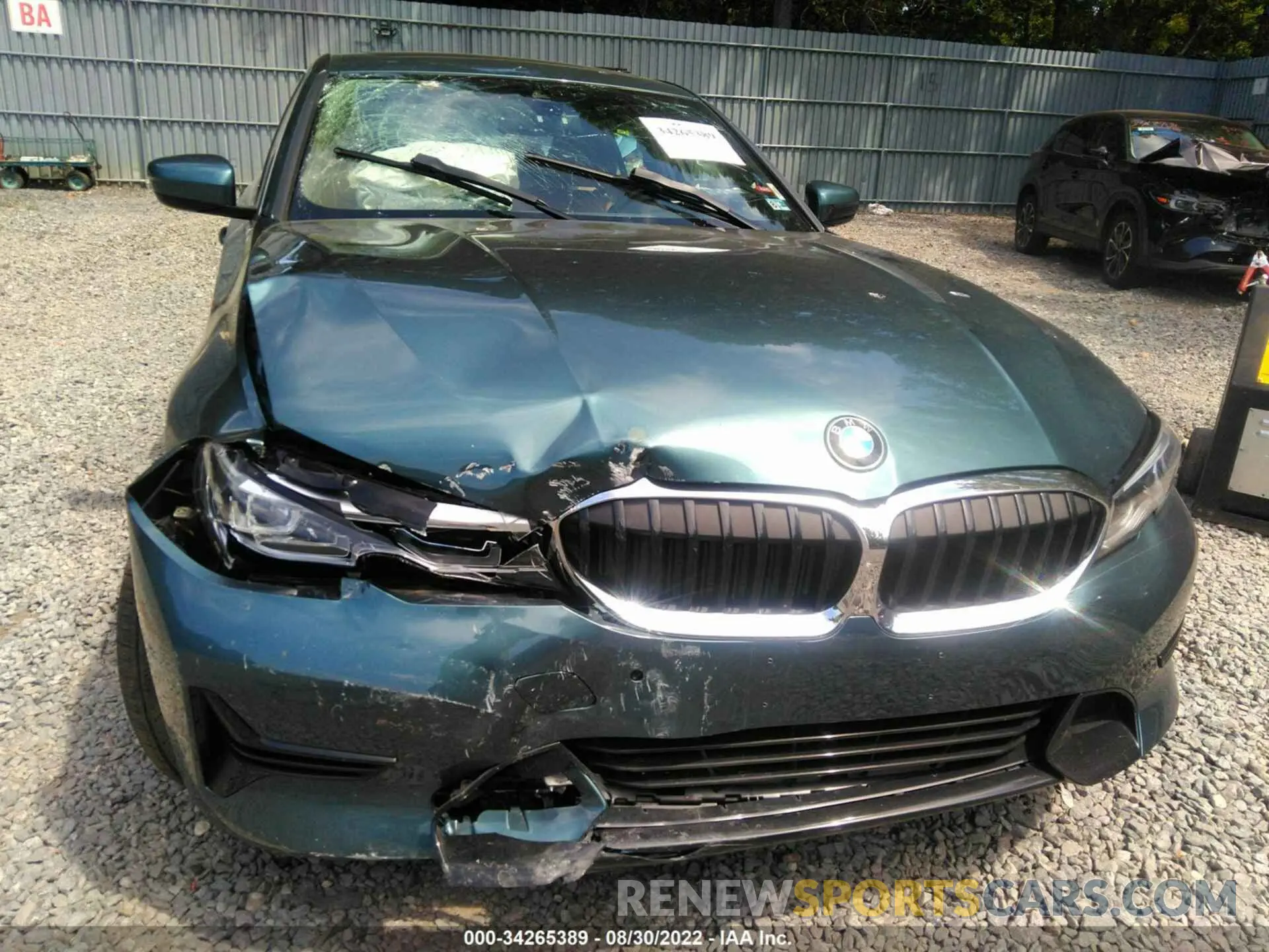 6 Фотография поврежденного автомобиля 3MW5P9J07M8C06767 BMW 3 SERIES 2021