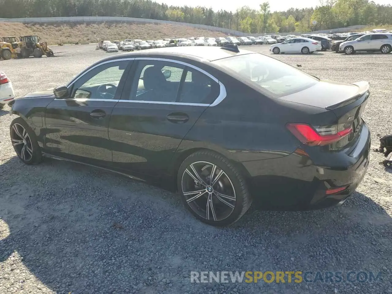 2 Photograph of a damaged car 3MW5P9J09M8C11548 BMW 3 SERIES 2021