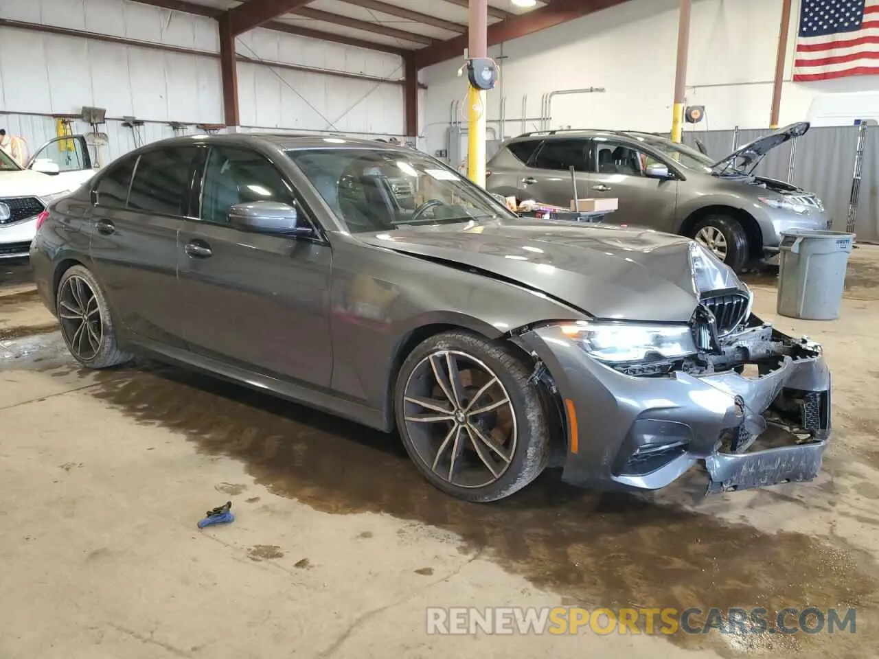 4 Photograph of a damaged car 3MW5R1J00M8B81609 BMW 3 SERIES 2021