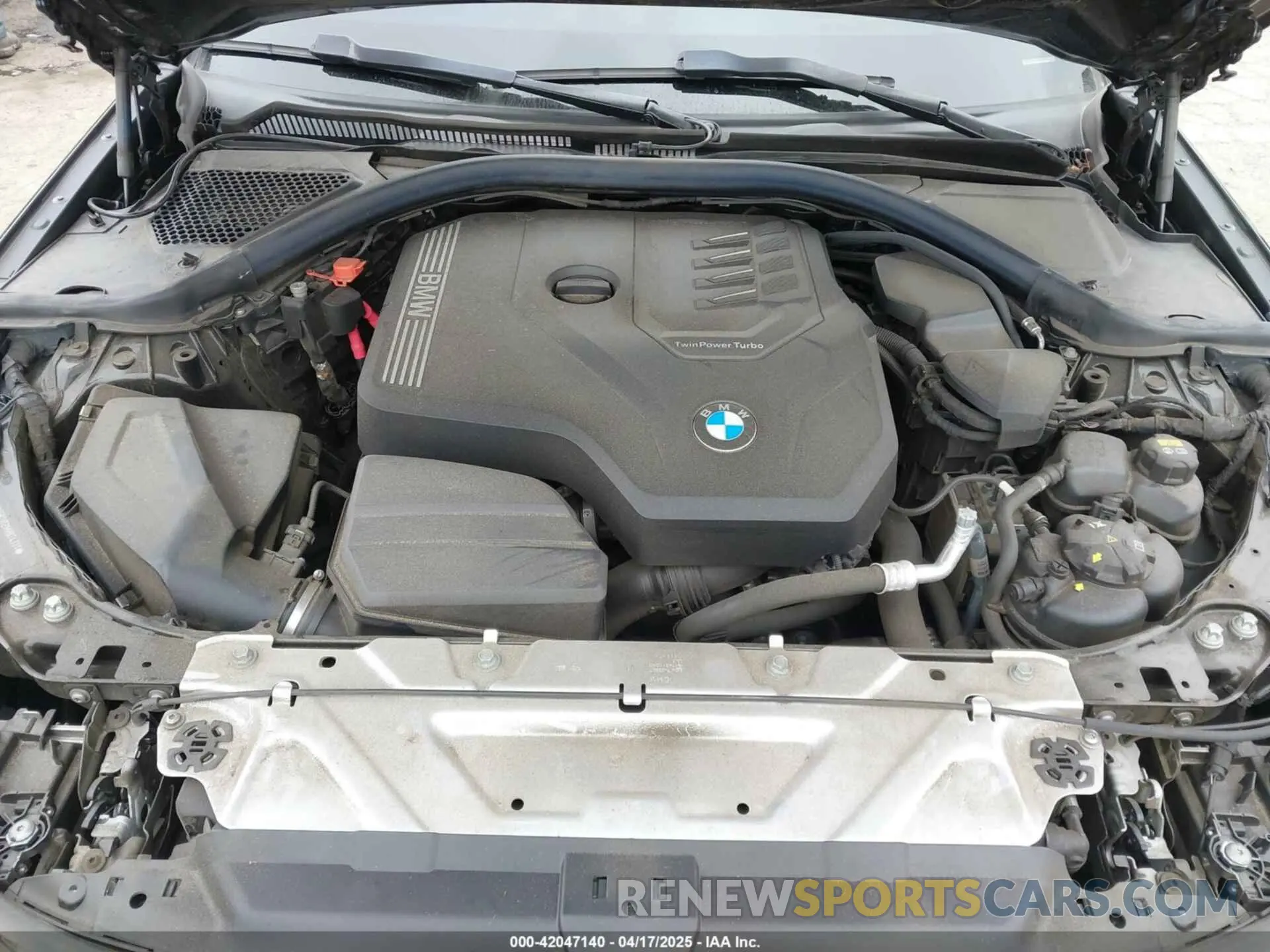 10 Photograph of a damaged car 3MW5R1J02M8B74371 BMW 3 SERIES 2021