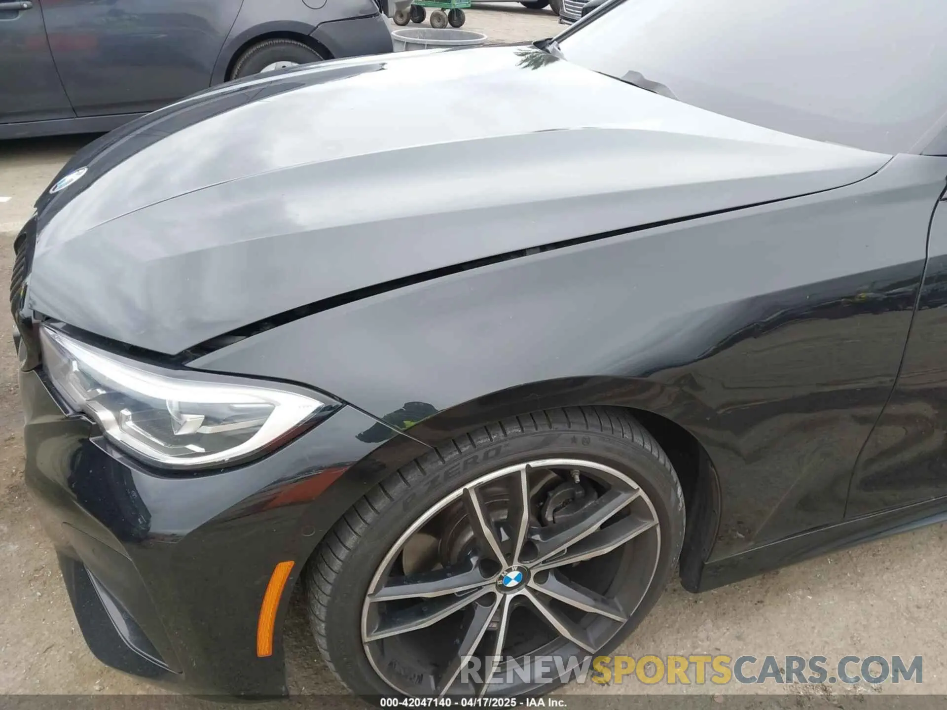 18 Photograph of a damaged car 3MW5R1J02M8B74371 BMW 3 SERIES 2021
