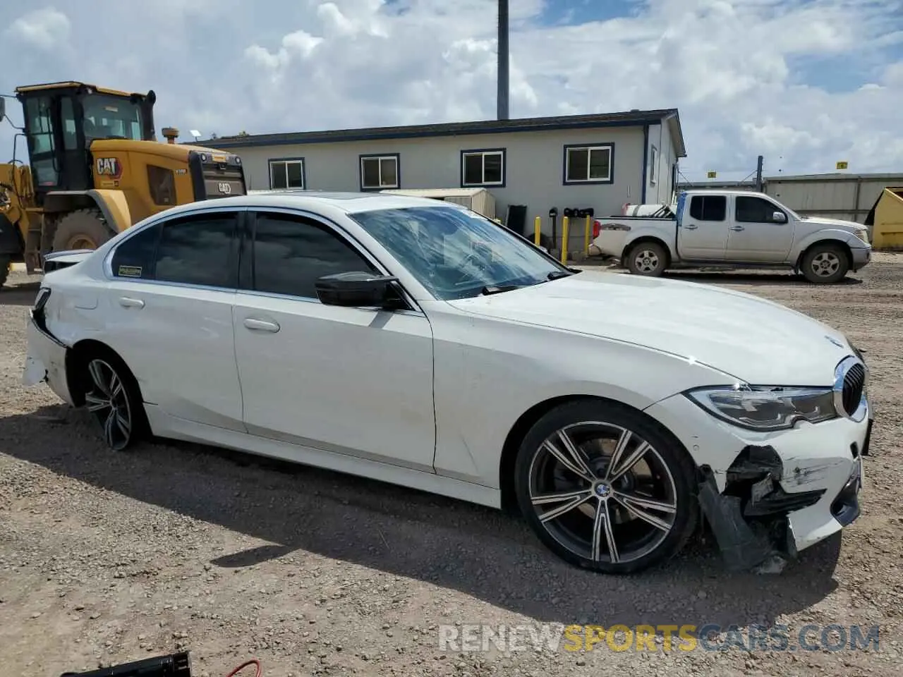 4 Photograph of a damaged car 3MW5R1J03M8B77683 BMW 3 SERIES 2021