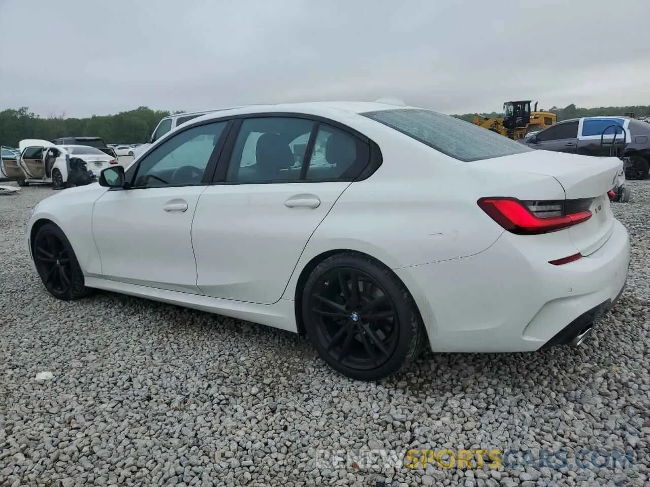 2 Photograph of a damaged car 3MW5R1J03M8C22024 BMW 3 SERIES 2021