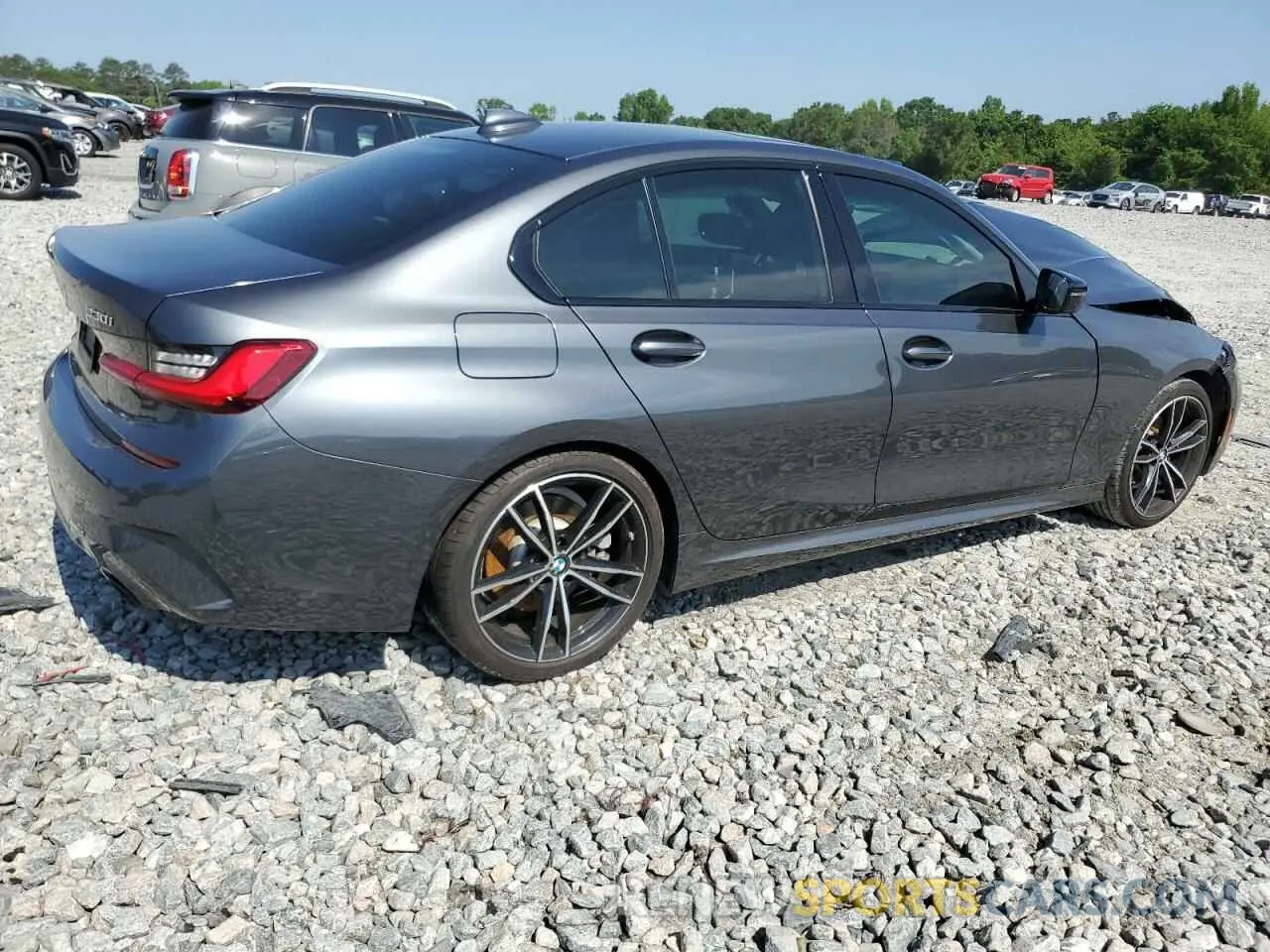 3 Photograph of a damaged car 3MW5R1J04M8B64019 BMW 3 SERIES 2021